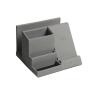 Buy cheap Pu Leather Multifunction Desktop Organizer , Office Wireless Charger Pen Holder from wholesalers