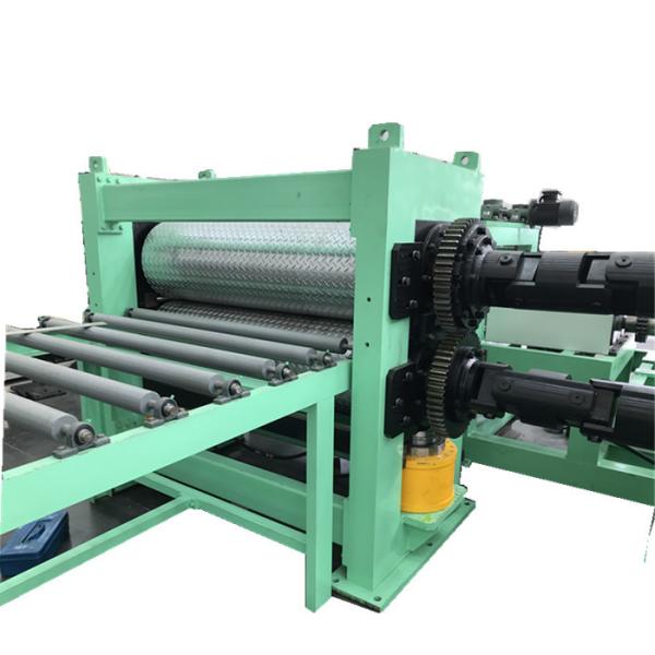 Buy cheap Anti Slip Metal Embossing Machine 7m/ Min For Willow Pattern from wholesalers