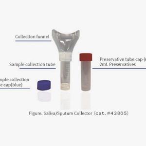 Buy cheap Saliva Sample Collection Kits For Collecting Saliva Samples 10mL Collection Tube from wholesalers