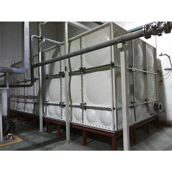 Buy cheap Stampinig High Pressed Steel Sectional Water Tank Fiberglass Material Clean from wholesalers