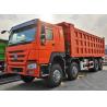 Buy cheap 60 Cubic Used HOWO Dump Truck LHD/RHD 8X4 Diesel Euro2 Transport Tipper Truck with 1 from wholesalers