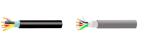 RoHS UL2586 PVC Double Insulated Copper Wire Multi Core Shealth Cable