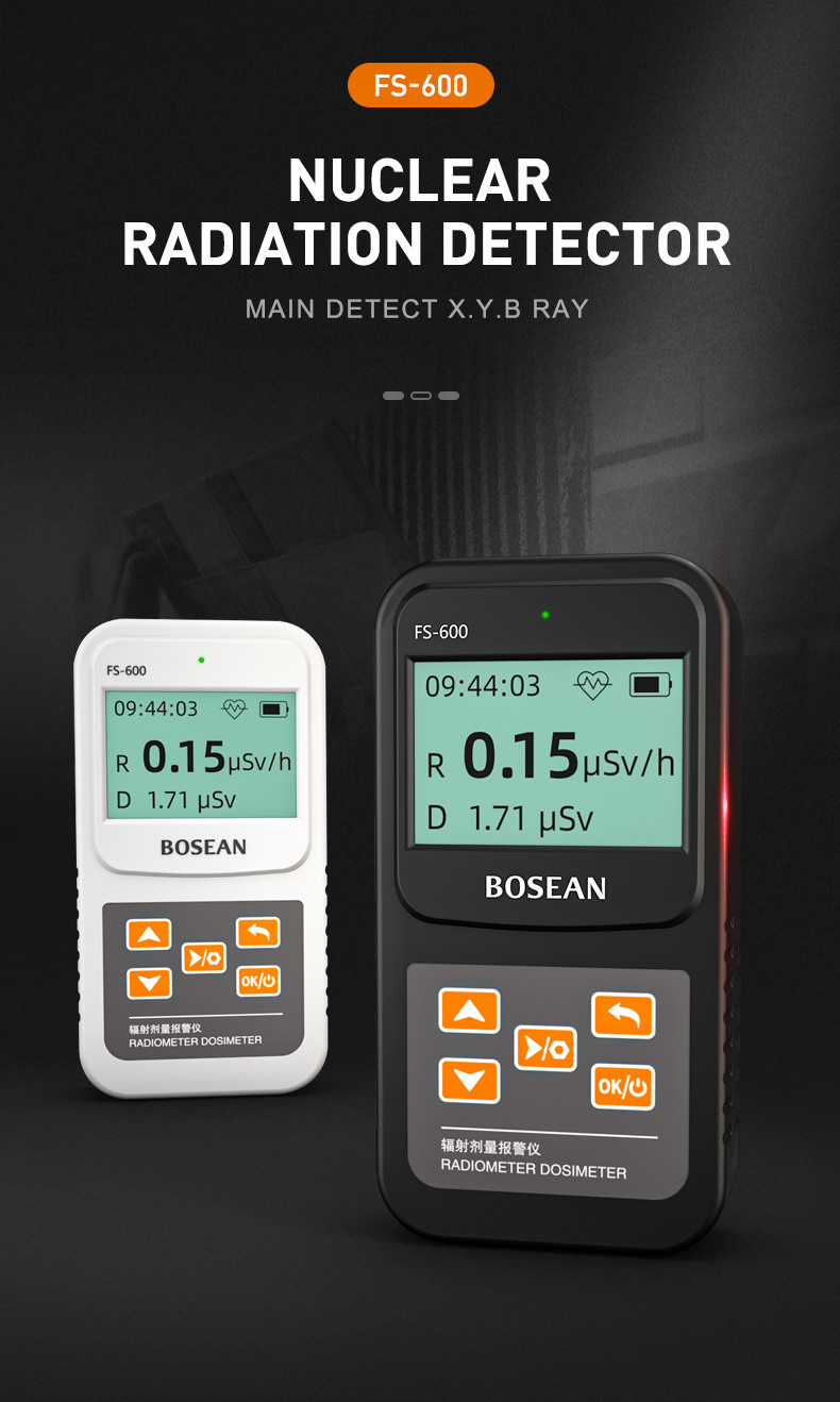 Handheld Portable Digital Nuclear Detector Radiation X Ray Y Ray Geiger Radiation