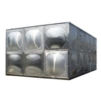 Buy cheap 304 Stainless Steel Water Storage Tanks With Stainless Steel Mounting Panel product