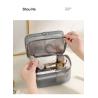 Buy cheap NEW GAUZE MAKEUP BAG LARGE CAPACITY TRAVEL SIMPLE PORTABLE TOILETRY BAG DOUBLE LAYER PORTABLE COSMETIC STORAGE BAG from wholesalers