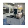 Buy cheap Steel SS304 Lab Island Bench with 2 Cabinets 4 Drawers 2 Shelves / 4 Handles from wholesalers