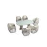 Buy cheap 6 Seater 1.97" Cushion Thickness Outdoor Table Chairs from wholesalers