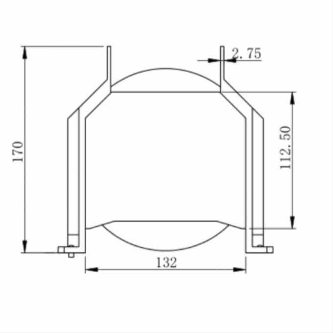 6 Inch Metal Wafer Cassette Box For Silicon Wafer Glass Wafer Baking Test