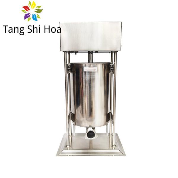Buy cheap Vertical Electric Sausage Stuffer 15L Stainless Steel Manual Sausage Stuffer from wholesalers
