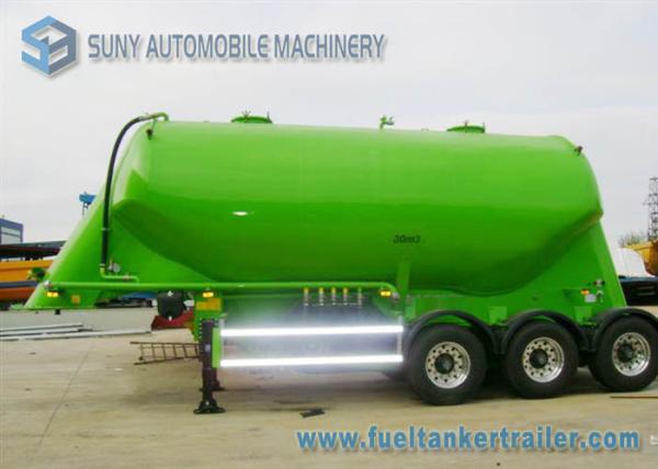 Buy cheap 30 m3 Conoid Dry Bulk Tanker Trailer 3 Axles Aluminum Cement Semi Trailer from wholesalers
