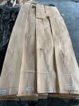 Length 120cm White Oak Wood Veneer Quarter Cut 0.7mm Thickness