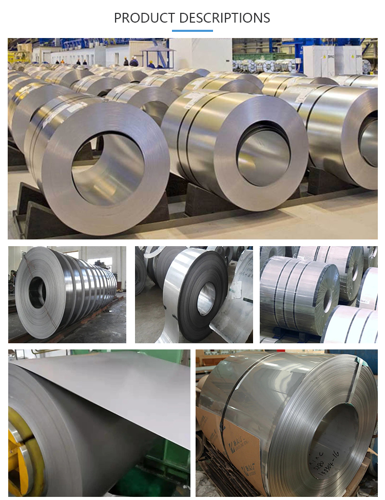 Cold Rolled Stainless Steel Coil Astm JIS 304 304l 316 316l 430