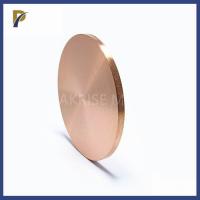 Buy cheap Diameter 2 Inch Molybdenum Copper Alloy Disc Heat Sink Copper Molybdenum Alloy product
