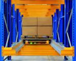 Q235 / Q345 Material Warehouse Shuttle System , Corrosion Protection Pallet