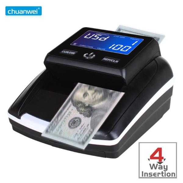 Buy cheap UV Light Counterfeit Money Detector USD Fake Currency Checking Machine Banknote VND from wholesalers