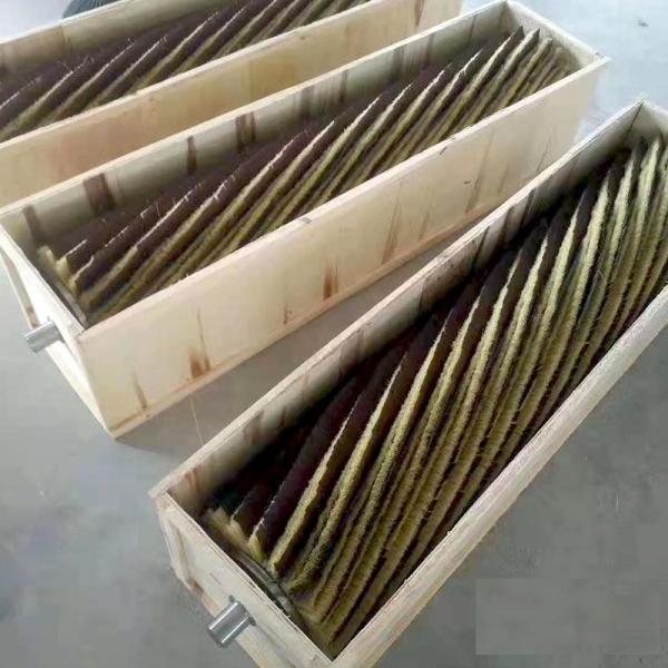 Buy cheap Woodworking Sanding Accessories Curved Groove Spiral Combination Sisal Brush Roller from wholesalers