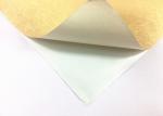 Fire - Proof Washable Damask Self Adhesive Wallpaper Golden Color European Style