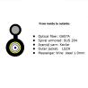 Buy cheap Indoor 8-shaped LSZH lG657A1 GJFJH GJFJV Fiber Optic Cable for Overhead Stranded Wire from wholesalers