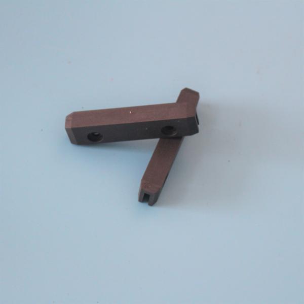 Buy cheap Stenter Machinery Spare Parts Babcock Finishing Machine Sling Pad Black Pads Peek Carbon Material from wholesalers
