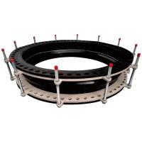 Buy cheap DN1200 PN10 End Face Fully Sealed Natural Rubber Joint With Negative Pressure product
