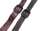100% Cow 140cm Mens Casual Leather Belt With Black Buckle