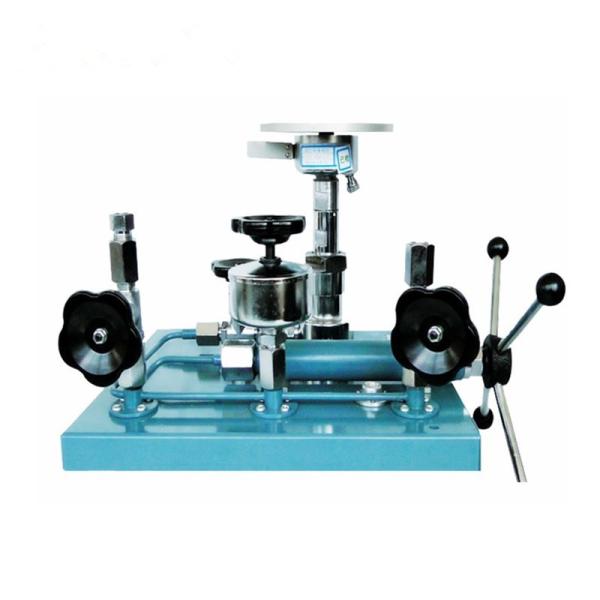 Buy cheap 60MPa Hydraulic Dead Weight Tester Pressure Gauge Calibration from wholesalers