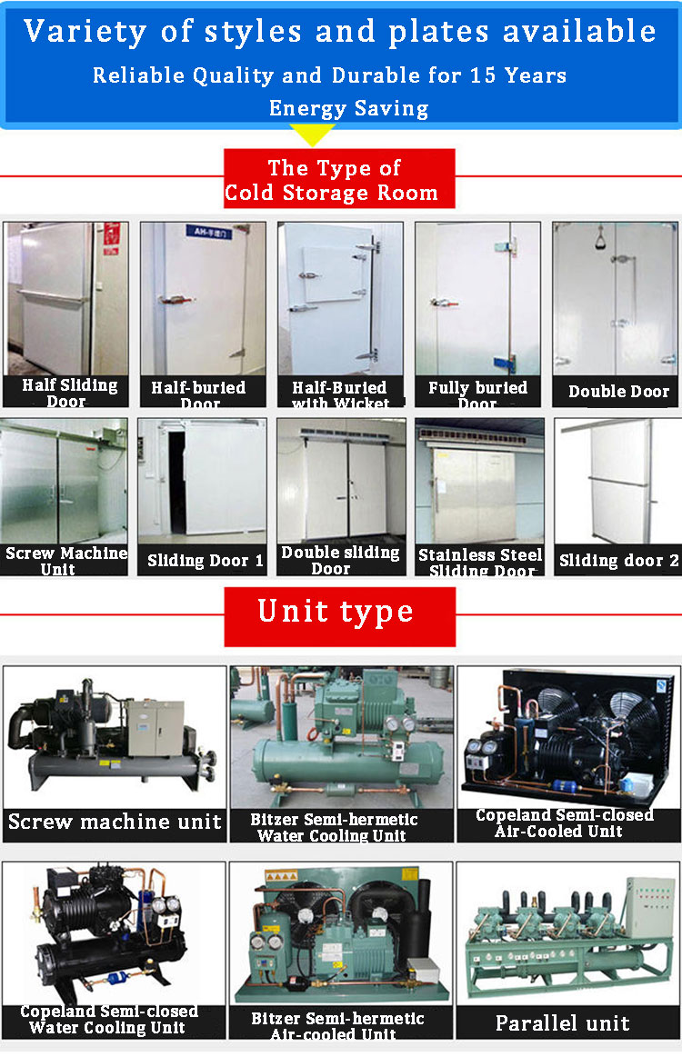 R404a Or R22 Cold Storage Shipping Container Coolroom For Fish Meat