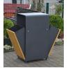 Buy cheap Antioxidant Drying 32 Gallon Outdoor Wooden Trash Can from wholesalers