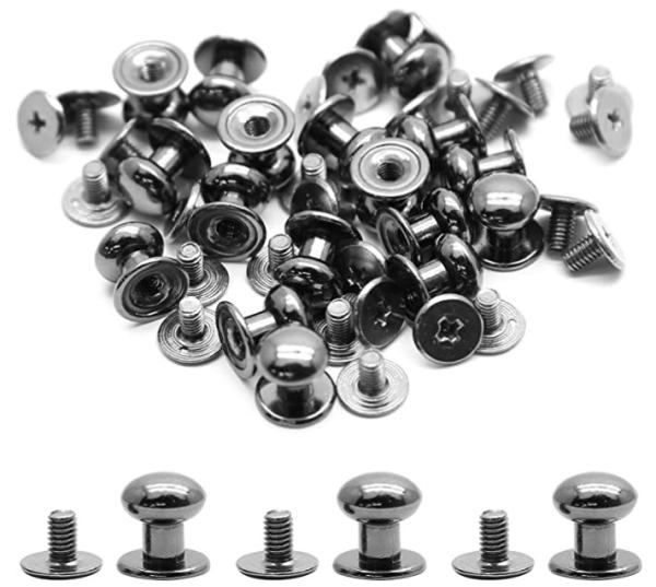 Buy cheap Light Gold Brass Leather Craft Button Screw Stud Antioxidant from wholesalers