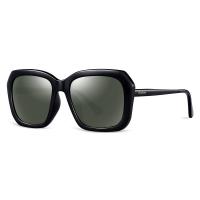 Buy cheap TAC Polaroid Sunglasses Women , White Frame Sunglasses Black Metal Temples product