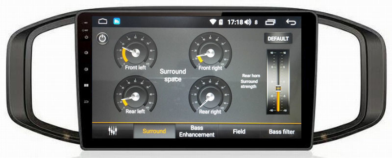 Ouchuangbo media player GPS radio for MG 3 support BT MP3 mirror link android 8.1 OS 4+64