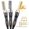 Buy cheap 50/60Hz Ultralight Electric Hot Hair Comb , Durable Ceramic Comb Hair Straightener from wholesalers