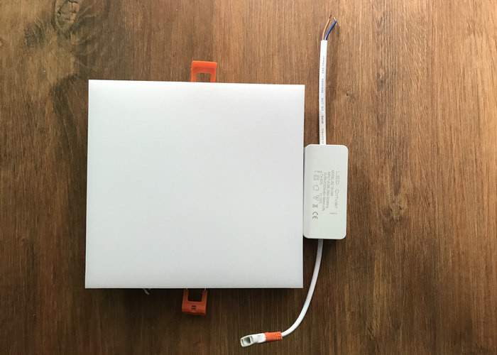 Rimless LED Slim Panel Light 18w Back - Lit 1980LM Isolated Driver 120mm
