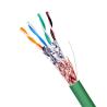 Buy cheap Green SFTP CAT5E Cable 0.510mm Copper LSZH Cable Expend To 350Hz 24AWG from wholesalers