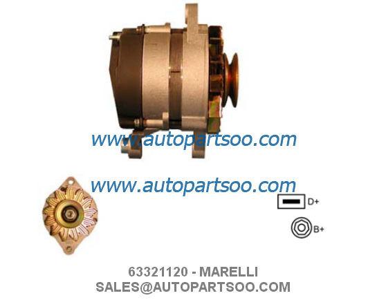 Buy cheap 63321120 63320003 - MARELLI Alternator 12V 55A Alternadores from wholesalers