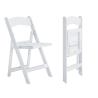 Buy cheap Outdoor Padded White Plastic Resin Folding Chairs For Event Picnic from wholesalers