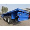 Buy cheap 3 Axle 40ton 13.45m Wabco BPW Axles Air Suspension Flatbed Semi Trailer from wholesalers