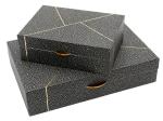 Elegant Leather Handmade 80mm Decorative Storage Containers