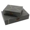 Buy cheap Elegant Leather Handmade 80mm Decorative Storage Containers from wholesalers