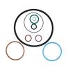 Buy cheap 40 Shore A Silicone Rubber Sealing O Rings FDA For Automotive Industry from wholesalers
