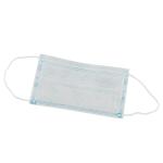 Eco Friendly Standard Earloop Face Mask , Sterile Blue Disposable Mask