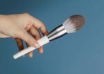 Vonira New Arrival Biodegradable Corn fiber Makeup Powder Brush With Grey