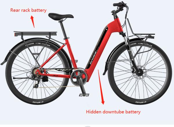 Women Elder Man Shopping City Cheap ML9 Commuter Electric Bike Aluminum double
