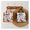 Buy cheap Winnie The Pooh Rubber Stamp Shopping Bag Kiki Titi Cartoon Shoulder Canvas Ladies from wholesalers