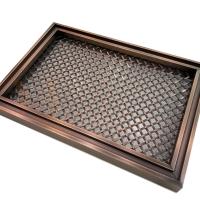 Buy cheap Red Bronze Ornamental Stainless Steel Woven Screen 201 304 316 Grade product