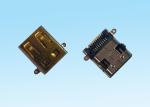 Buy cheap D Type Dip And SMT HDMI Cable Connector 19 Pin With Gold Plated Contact from wholesalers