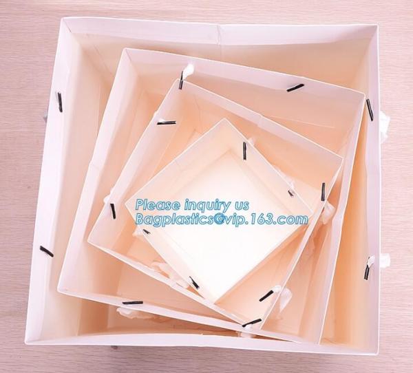Eco-friendly Kraft paper Flower bag, flower paper packing carrier bag, gift