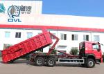Buy cheap Diesel Garbage Compactor Truck Hook Arm Garbage Truck Detachable Container Compression Garbage Collector engine euro iI from wholesalers
