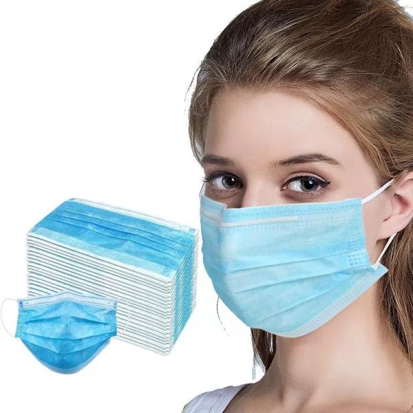 Buy cheap Blue Color Earloop Face Mask Low Sensitivity Skin Friendly For Food Service from wholesalers
