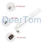 698-2700MHz Indoor Omni Directioinal Rubber Antenna 4G LTE SMA Connector